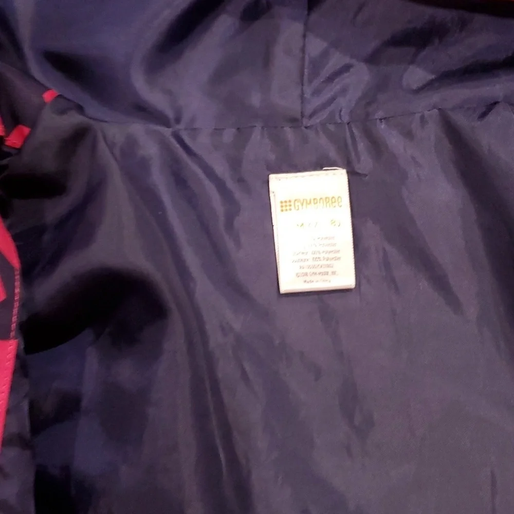 Gymboree Star Rain Jacket Size Medium 7/8
